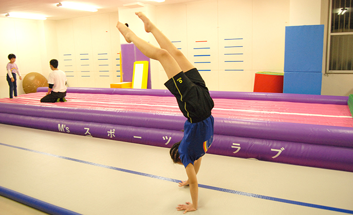 〈秋田市〉エアートランポリンのある体操教室なら、M’sスポーツクラブ！
